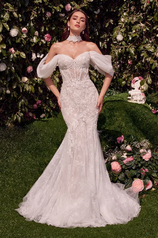 Act Fast Lace Corset Mermaid Bridal Gown by Ladivine WL031