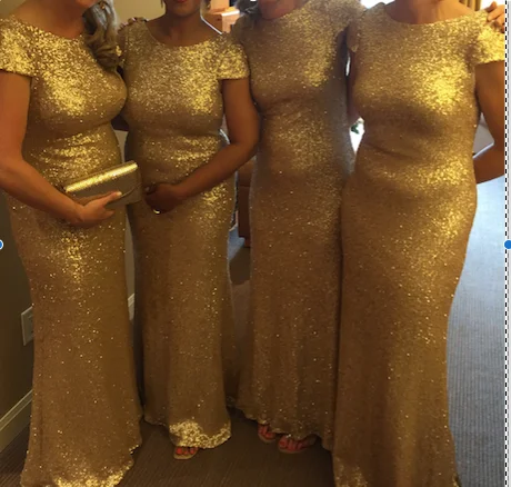 Super Sale Sorella Vita Modern Metallic Bridesmaid Dress 8718
