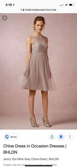 Limited Stock BHLDN Chloe Dress/32904369