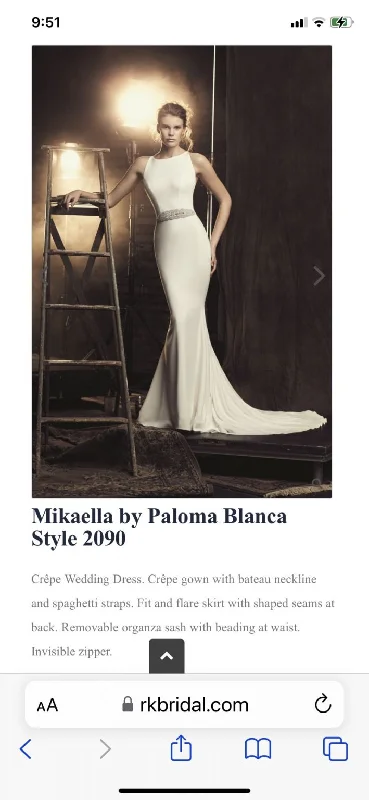 Savings Bonanza Paloma Blanca Mikaela, #2090