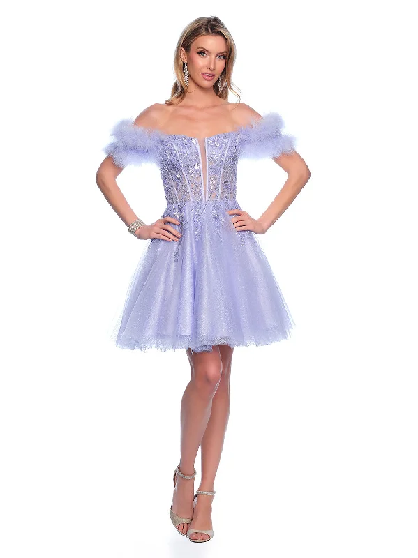 Savings Alert Short Cocktail Dress by Dave and Johnny 11775