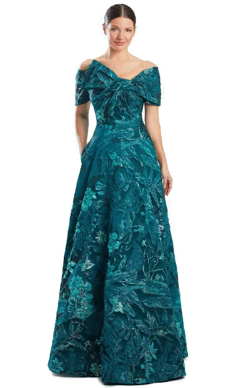 Special Discount Alexander by Daymor 1960S24 - Bow Off-Shoulder Ballgown