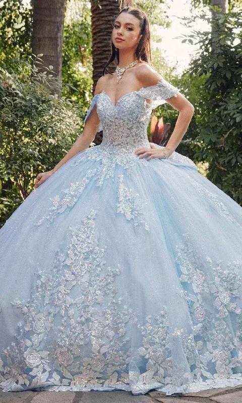 Weekend Deal Juliet Dresses JT1458J - Sequin Appliqued Quinceanera Ballgown
