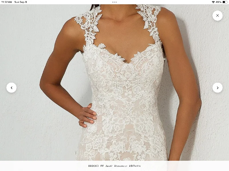 Exclusive Deal Justin Alexander #88006, size 12