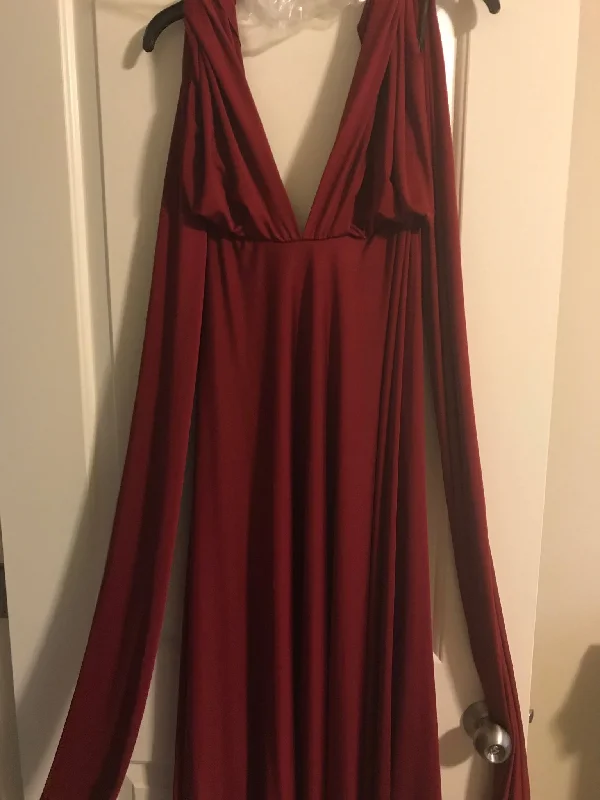 Epic Deals Other Burgandy Wine Red Bridesmaid Infinity Dress