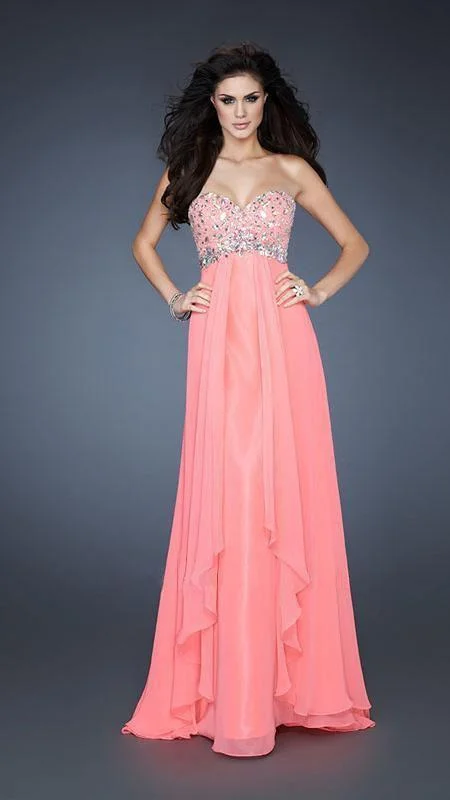 Early Access La Femme - 18803 Stunning Gown with Sparkling Bodice