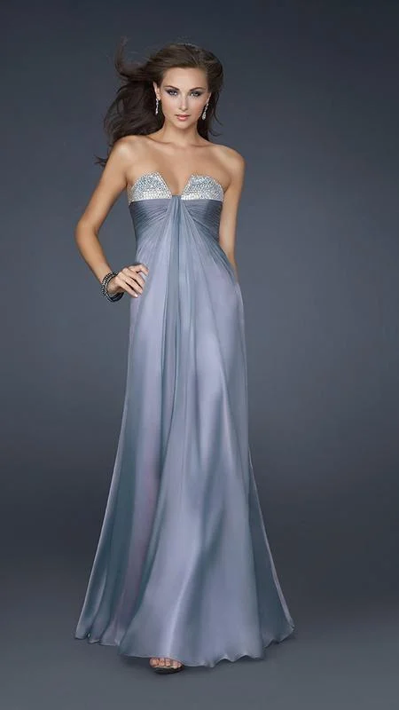 Weekend Flash Sale La Femme - 16970 Divine Jewel-Ornate Sweetheart Empire Gown