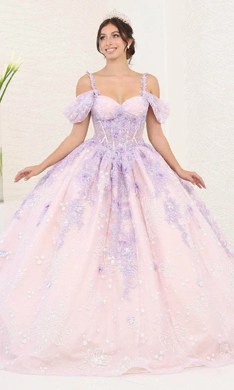 Limited Edition May Queen LK257 - Two-Toned Ballgown