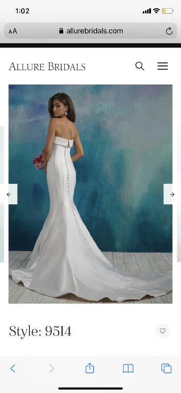 Final Clearance Allure Bridals 9514