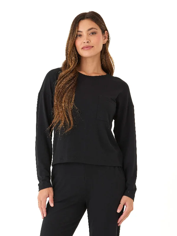 Reduced Prices Shaina Modal Terry Pocket Long Sleeve