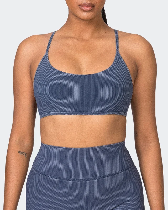 Value Deals Essence Vintage Rib Bralette - Washed Spellbound