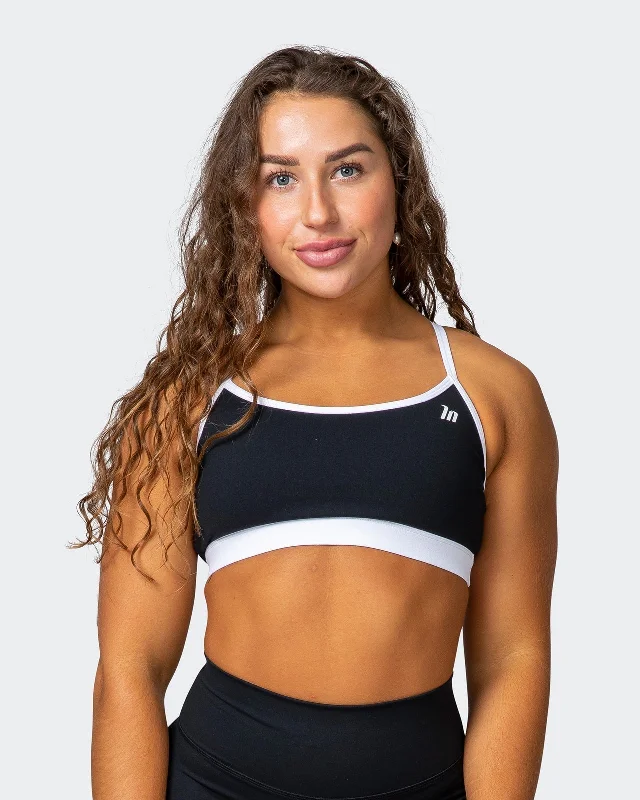 Stock Clearance Rapid Bra - Black / White