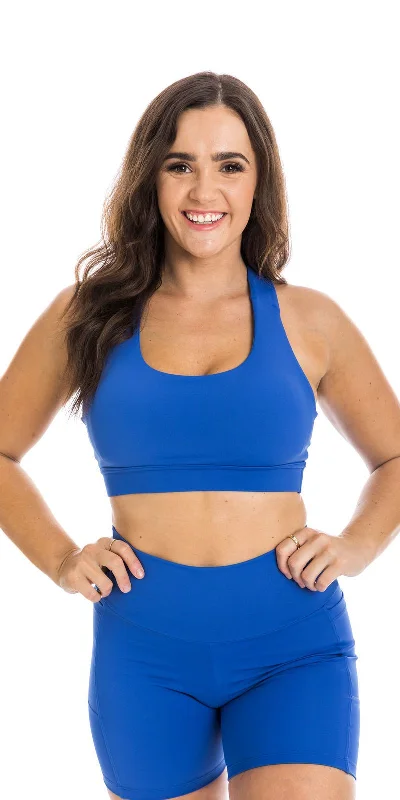 Members Only Royal Blue Body Luxe Compact Bra