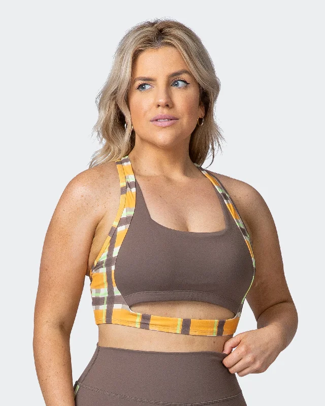 Savings Bonanza Sizzle Bra - Checked Out Print