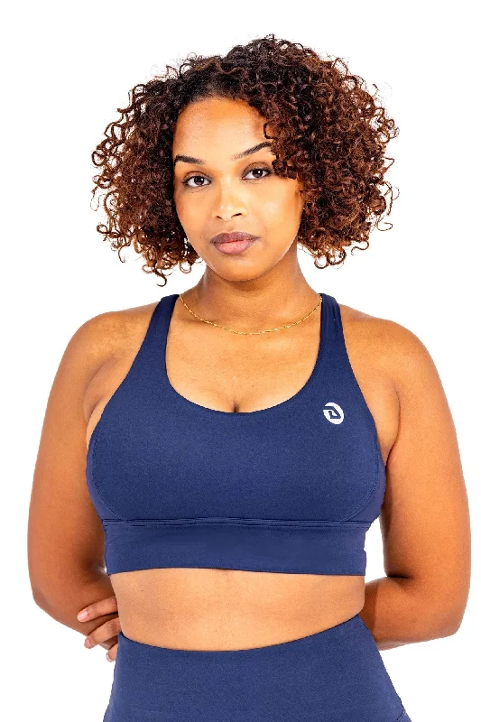 Mega Sale Toorak Sports Bra Navy