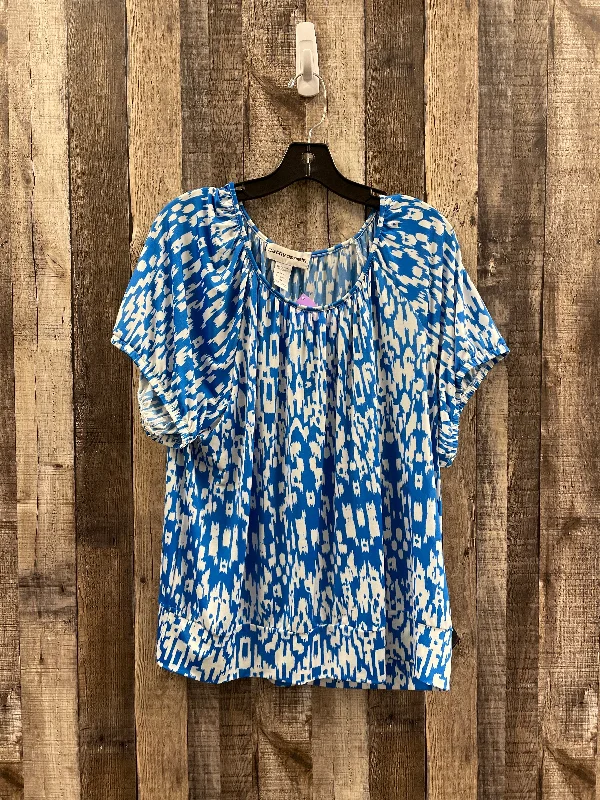 Big Discounts Top Short Sleeve By Cathy Daniels  Size: 2x