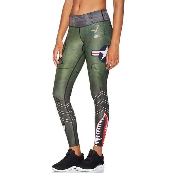 Price Fest Anarchy Apparel Bomber Compression Leggings