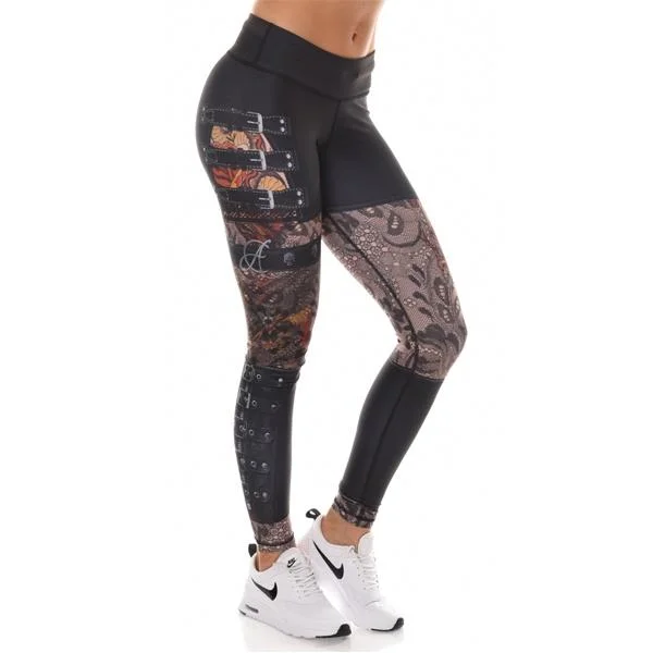 Quick Sale Anarchy Apparel Hellraiser Compression Leggings