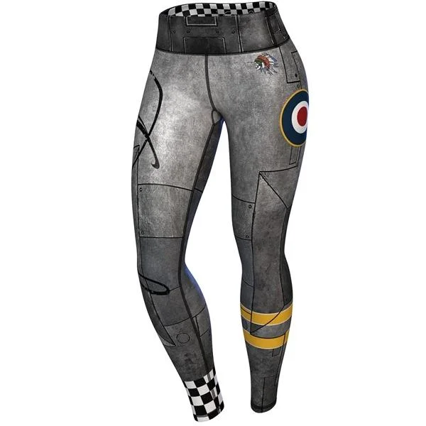 Members Only Anarchy Apparel Warbird Compression Leggings