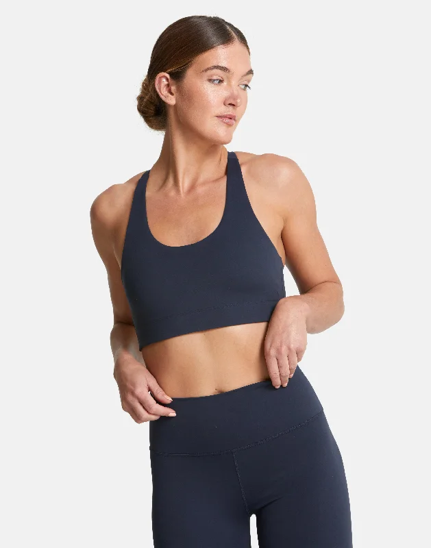 Friends and Family Sale Aurora Bra in Obsidian