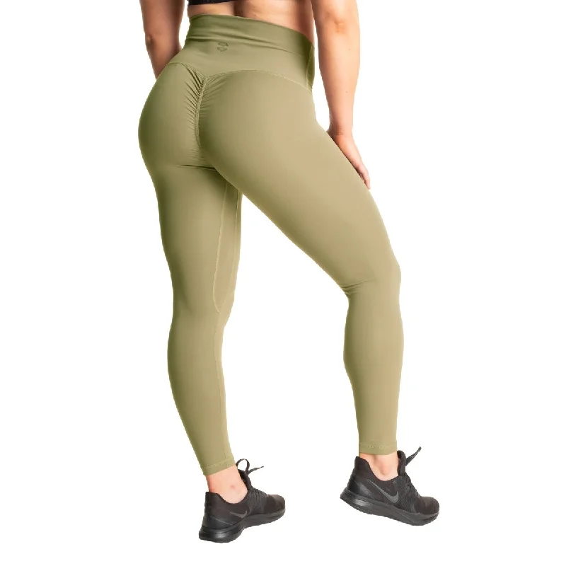 Don't Miss Better Bodies Core Scrunch Leggings - Washed Green