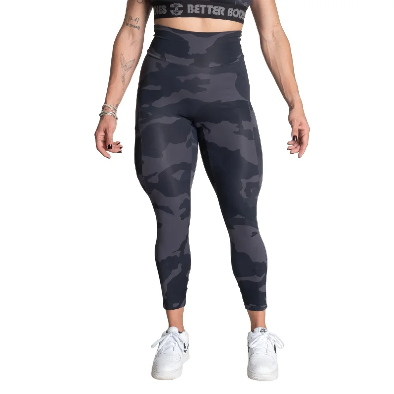 Big Discounts Better Bodies High Waist Leggings - Dark Camo