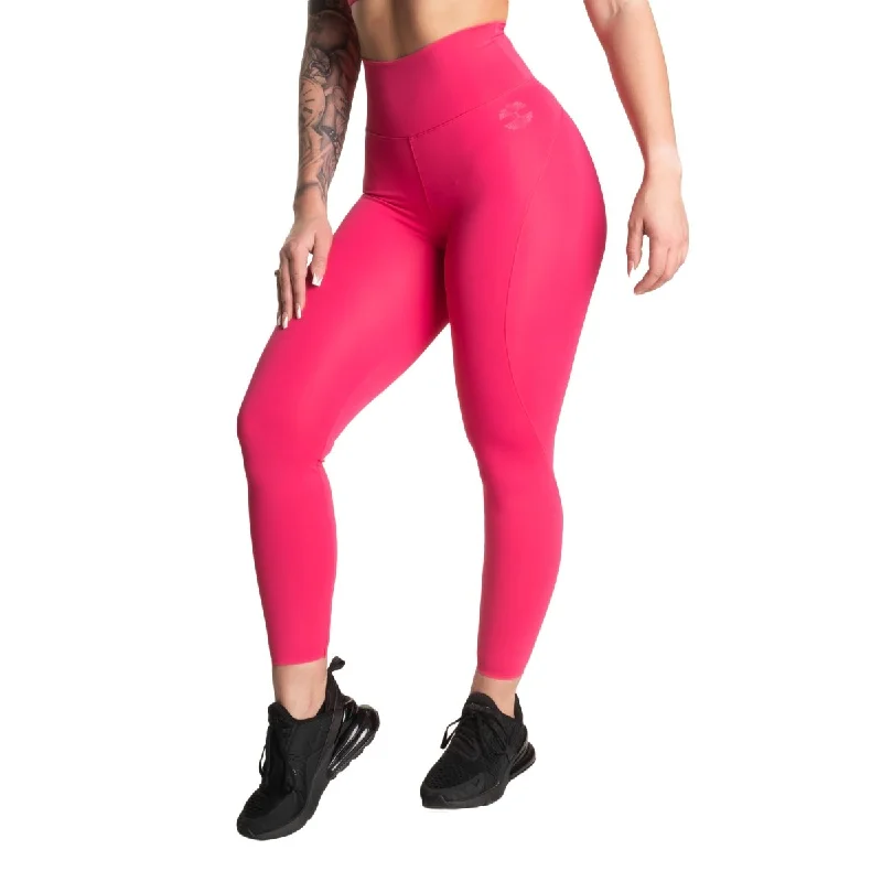 Stock Clearance Better Bodies High Waist Leggings - Hot Pink