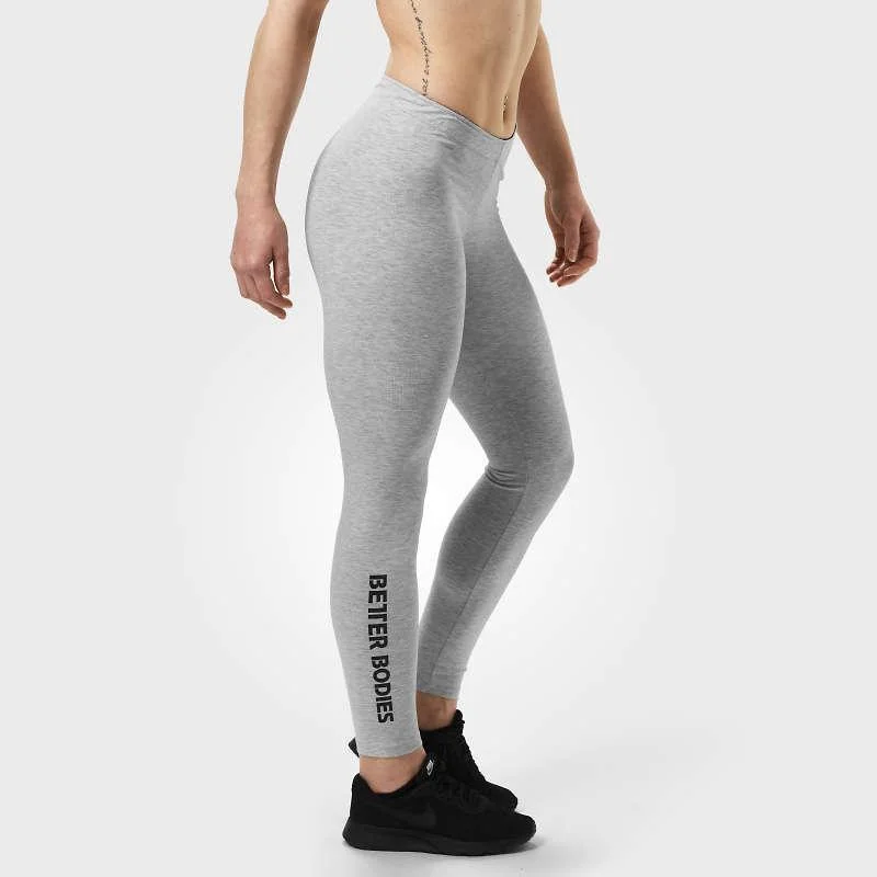 Deal Frenzy Better Bodies Kensington Leggings - White Melange