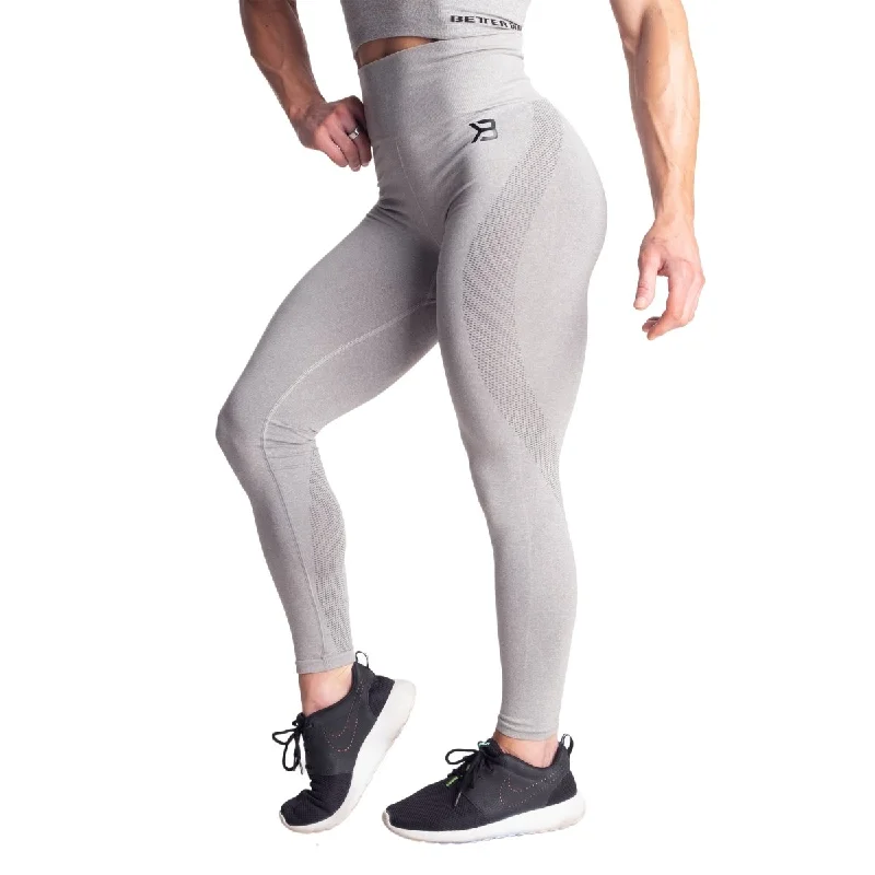 New Arrival Better Bodies Rockaway Seamless Leggings - Light Grey Melange