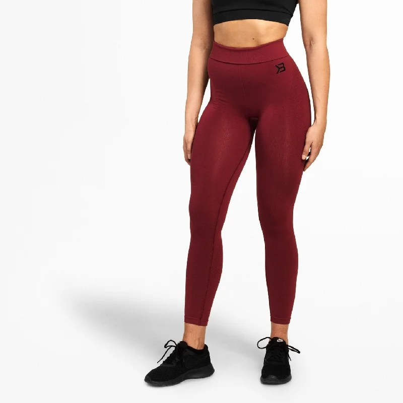 Crazy Deals Better Bodies Rockaway Tights - Sangria Red