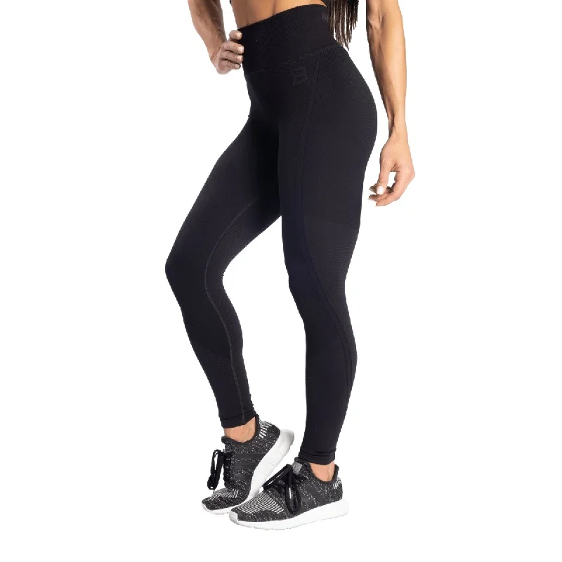 Price Reduction Better Bodies Roxy Seamless Leggings - Black/Dark Navy