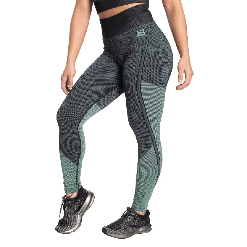 Savings Galore Better Bodies Roxy Seamless Leggings - Teal Green
