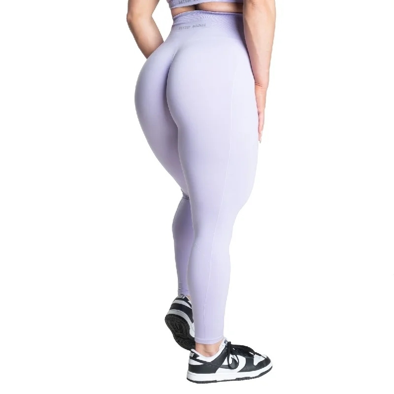 Extra Savings Better Bodies Seamless Scrunch Leggings - Cool Purple