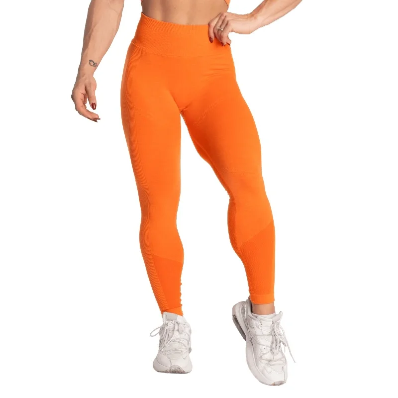 Discount Deals Better Bodies Strong Seamless Scrunch Leggings - Sunset Melange