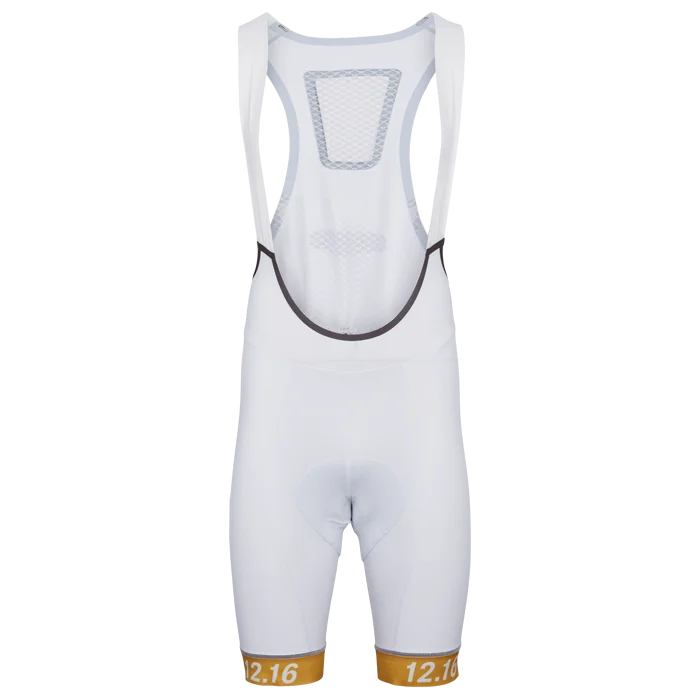Savings Galore Twelve Sixteen Bib Goffrato Endurance 3D pad 234 Wht/gold | Man