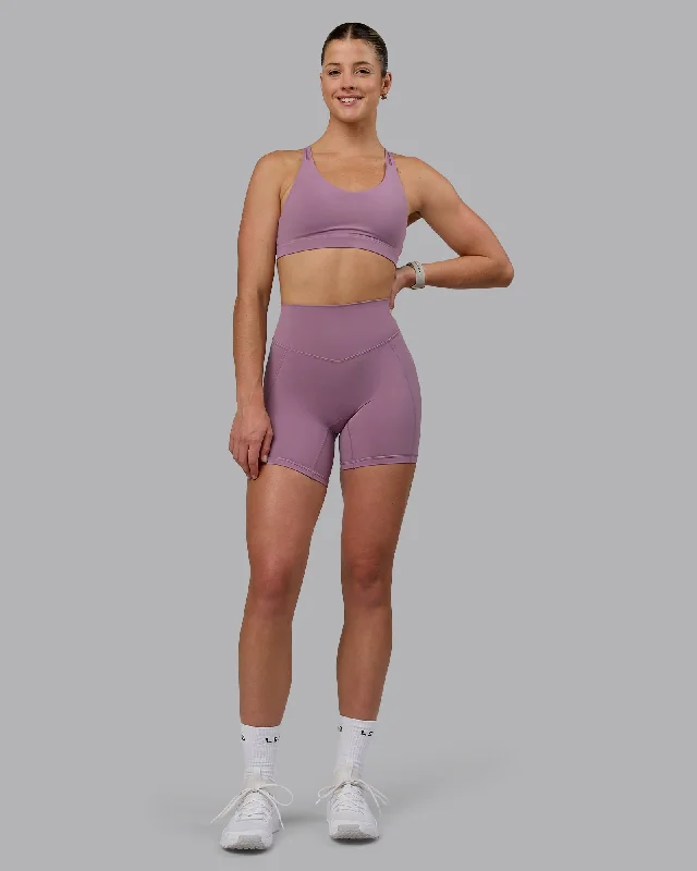 New Deals Blaze Mid-Length Shorts - Grape