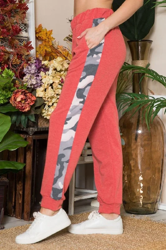 Crazy Savings Celeste Design Women's Camouflage Elastic Waist Sweatpants