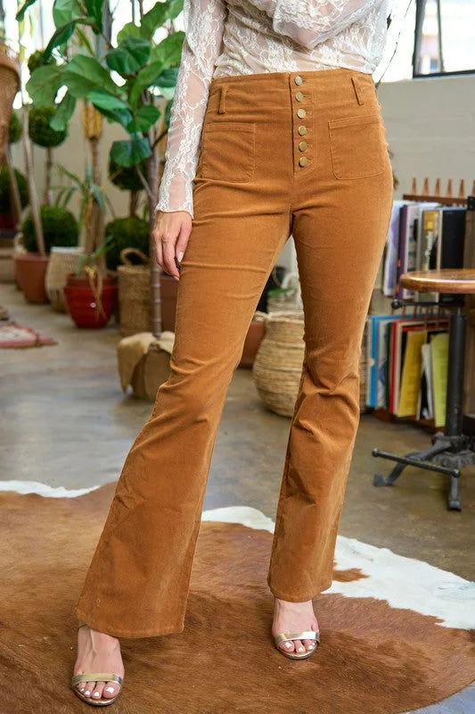 Reduced Prices Corduroy Flare Pants