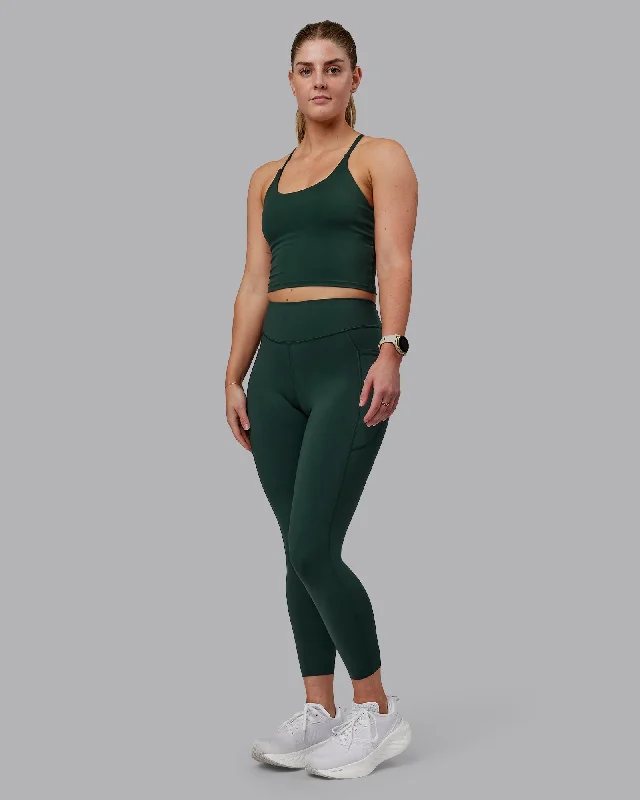 Don't Wait Elite 7/8 Length Leggings - Vital Green