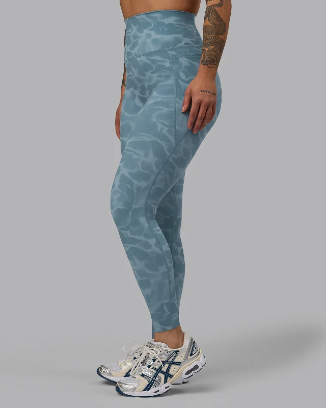 Exclusive Deal Elixir Full Length Leggings With Pockets - Tranquil-Elemental Blue