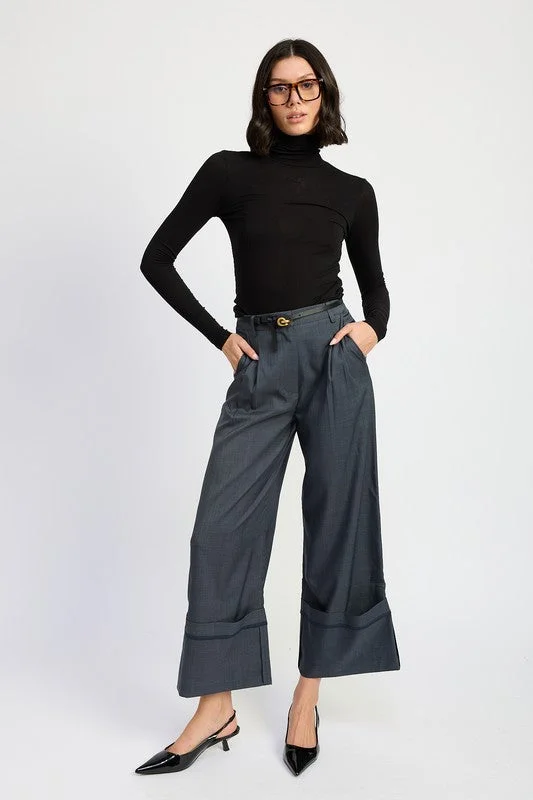 Limited Time Discount Emory Park Fold Over Pleated Pants