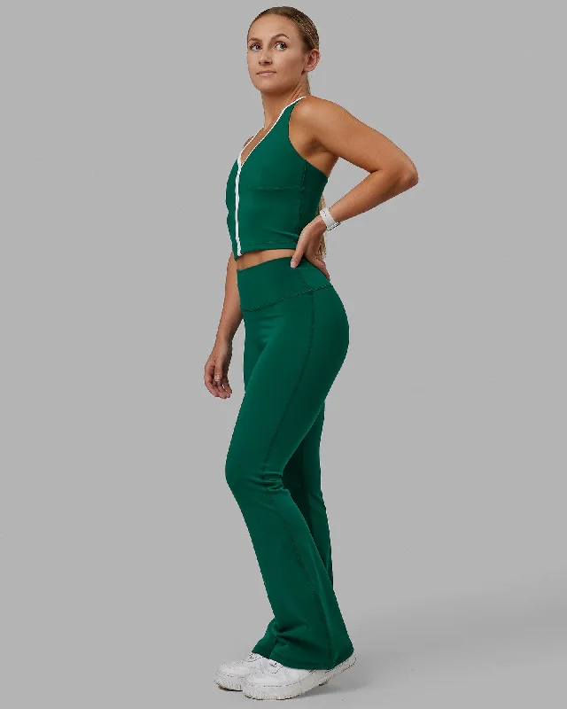 Buy More, Save More Everyday Flared Petite Leggings - Malachite