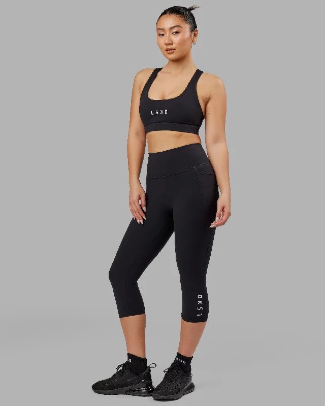 Bargain Prices Flux 3/4 Length Leggings - Black