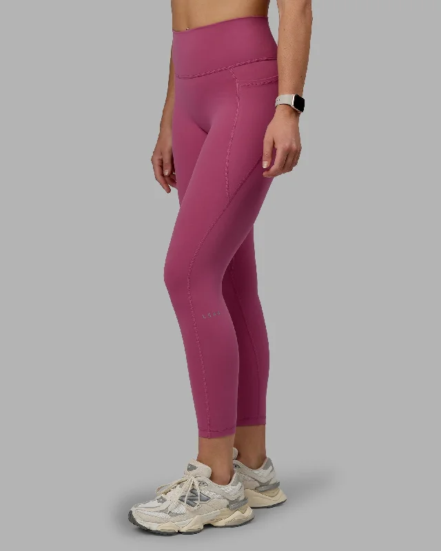 Today’s Deal Fusion 7/8 Length Leggings with Pockets - Mauve Haze