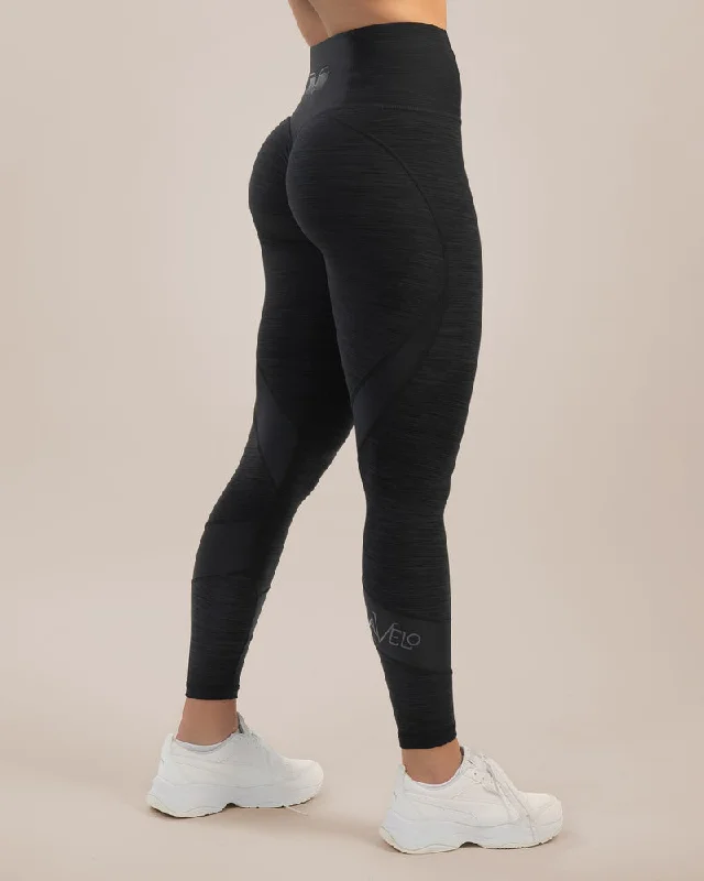 Exclusive Online Offer Gavelo Black & Black Swirl Leggings