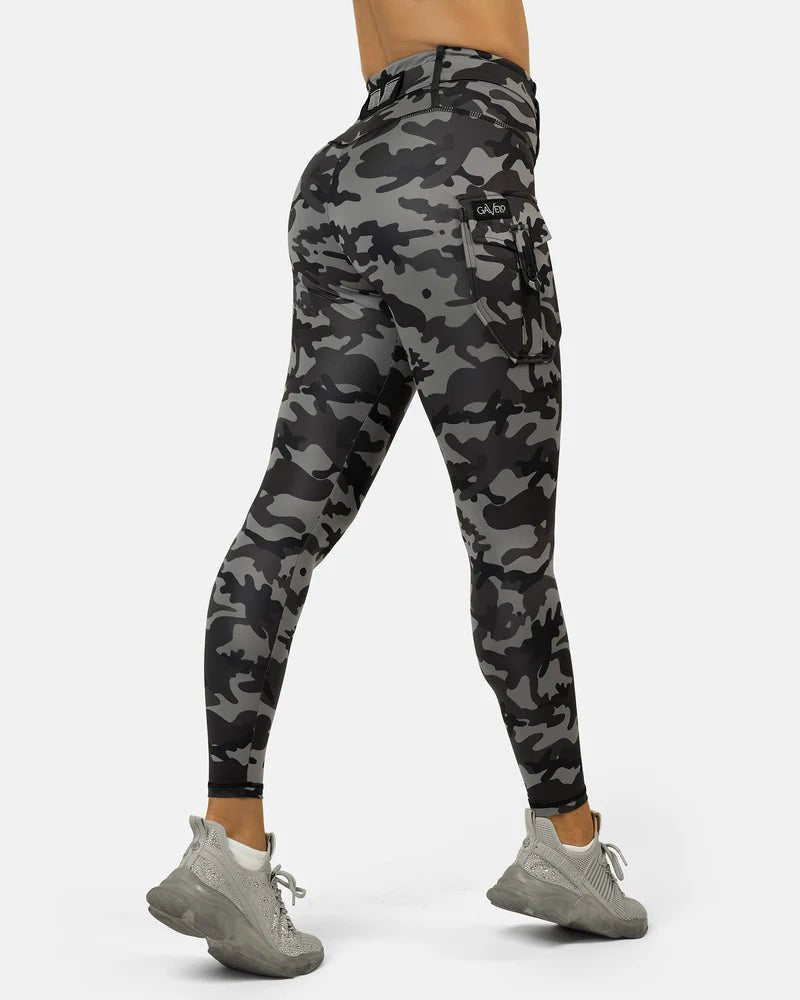 Weekend Flash Sale Gavelo Cargo Leggings - Camo Stealth