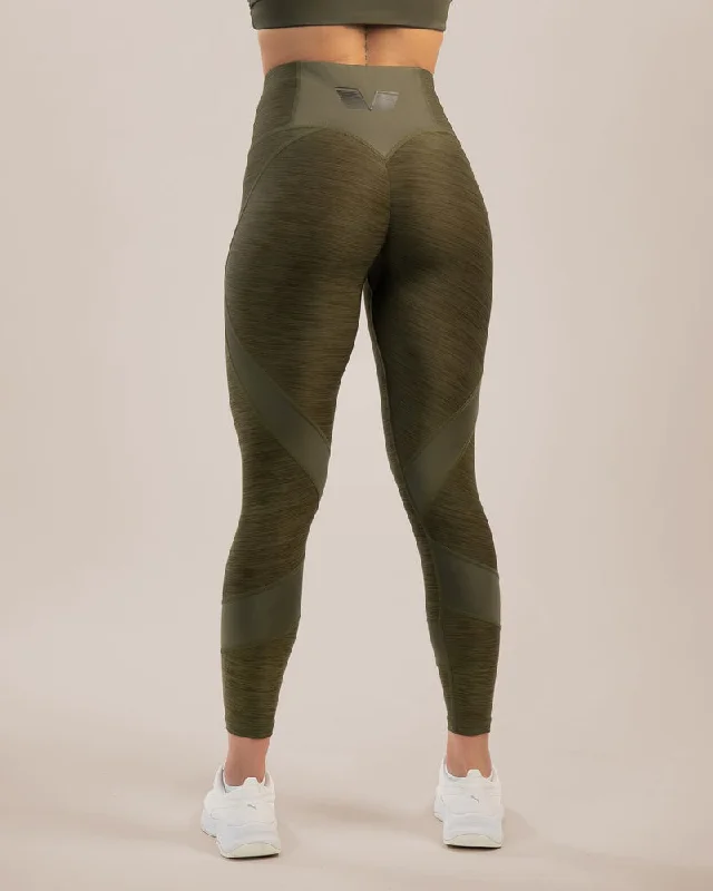 Holiday Sale Gavelo Green Melange Swirl Tights