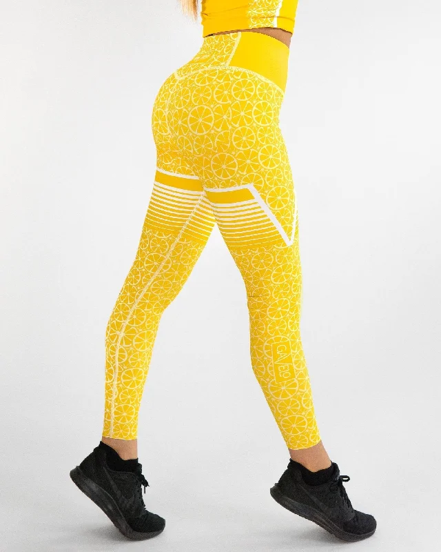Take Advantage Gavelo Happy Limone Leggings