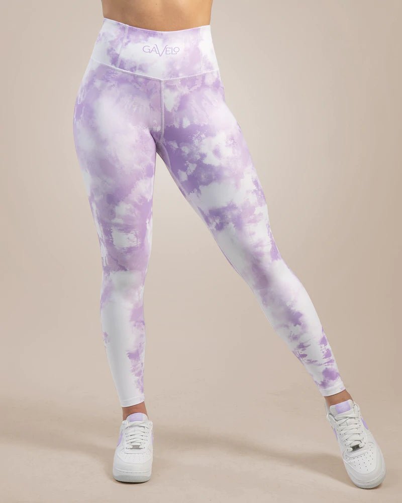 Super Bargain Gavelo Splash Purple Sparks Leggings