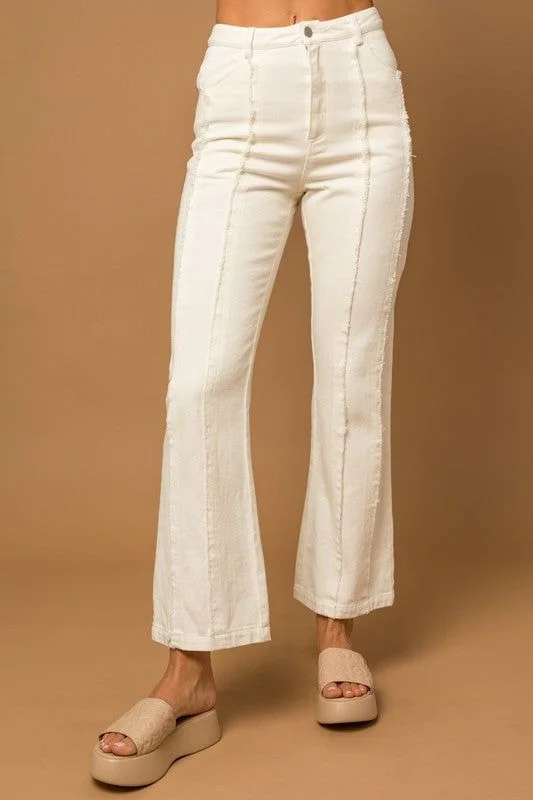 Loyalty Reward Gilli Frayed Hem Flare Pants